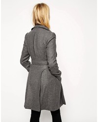 Manteau gris Asos