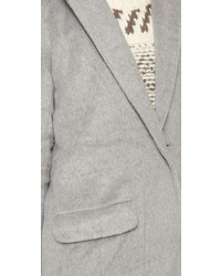 Manteau gris MinkPink