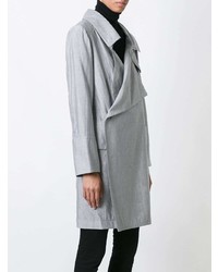 Manteau gris Y's By Yohji Yamamoto Vintage