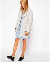 Manteau gris Asos