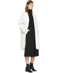 Manteau imprimé blanc Off-White