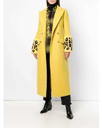 Manteau jaune Ermanno Scervino