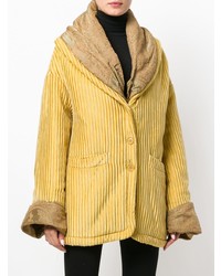 Manteau jaune Romeo Gigli Vintage