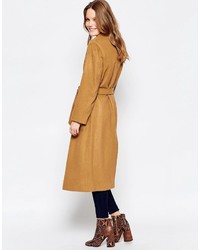 Manteau marron clair Helene Berman