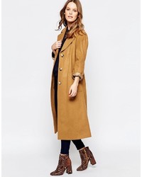 Manteau marron clair Helene Berman