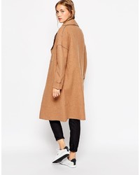 Manteau marron clair Asos