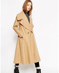 Manteau marron clair Asos