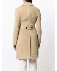 Manteau marron clair Tagliatore