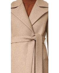 Manteau marron clair