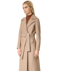 Manteau marron clair