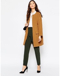 Manteau marron clair