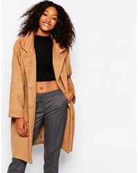 Manteau marron clair