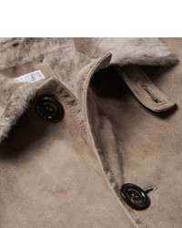 Manteau marron clair Brunello Cucinelli