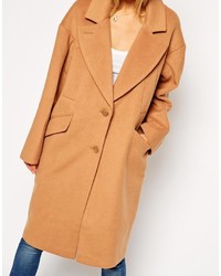 Manteau marron clair Asos