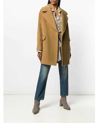 Manteau marron clair Tagliatore