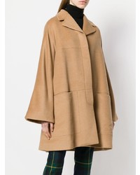 Manteau marron clair Hermès Vintage