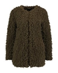 Manteau marron foncé Ichi