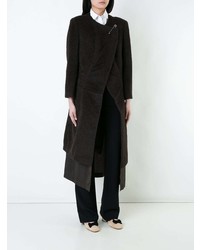 Manteau marron foncé Comme Des Garçons Vintage