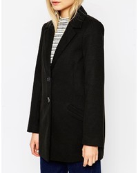 Manteau noir Asos