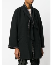 Manteau noir Chanel Vintage