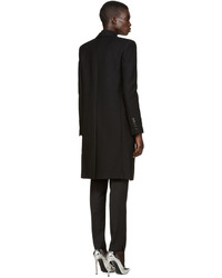 Manteau noir Saint Laurent