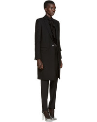 Manteau noir Saint Laurent