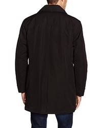 Manteau noir CALAMAR MENSWEAR