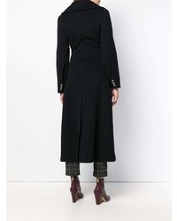 Manteau noir Alberta Ferretti