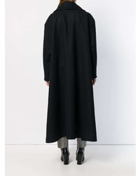 Manteau noir Alberta Ferretti