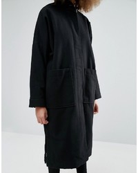 Manteau noir Monki