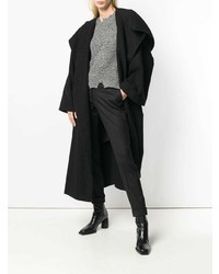 Manteau noir Yohji Yamamoto