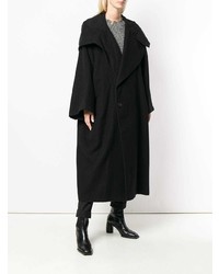 Manteau noir Yohji Yamamoto