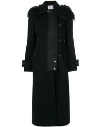 Manteau noir Sacai
