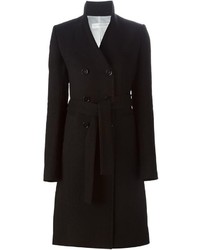 Manteau noir Victoria Beckham