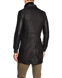 Manteau noir Young & Rich