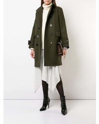 Manteau olive Sacai