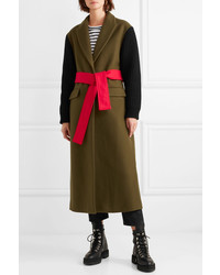 Manteau olive MSGM