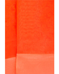 Manteau orange Fendi