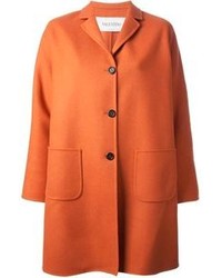 Manteau orange Valentino