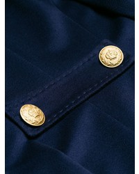 Manteau orné bleu marine Dolce & Gabbana