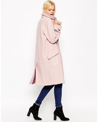 Manteau rose Asos