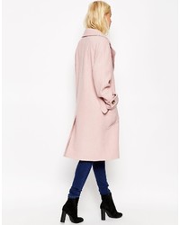 Manteau rose Asos