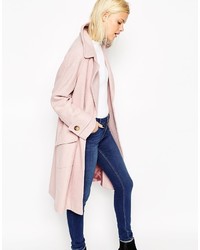 Manteau rose Asos