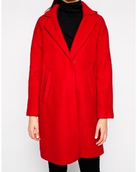 Manteau rouge Warehouse