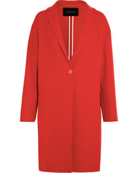 Manteau rouge Cédric Charlier
