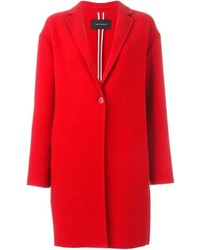 Manteau rouge Cédric Charlier