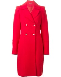 Manteau rouge Diane von Furstenberg