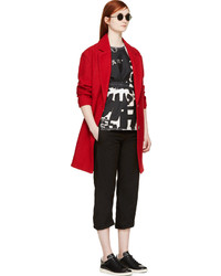 Manteau rouge Etoile Isabel Marant