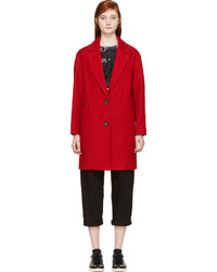 Manteau rouge Etoile Isabel Marant