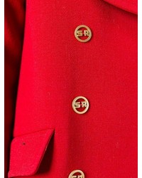 Manteau rouge Sonia Rykiel